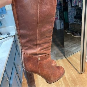 Tory Burch leather boots